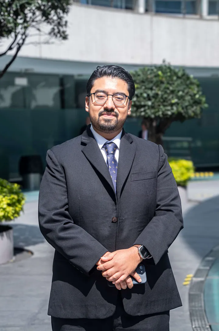 Angel Baez en el Senado de la República